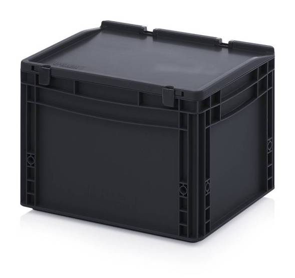 Евроконтейнер пластиковый ESD ED 43/27 HG, 40x30x28,5 см