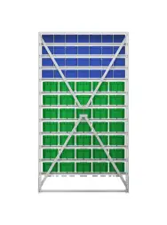 Стойка 1150х2020 Стелла-техник В1-00-04-07 односторонняя