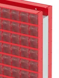 Стойка двусторонняя напольная Стелла-техник 406-09-08-00 (600х380х1650)