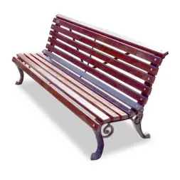 Скамейка чугунная «Нева» 3,0 м (3 опоры)