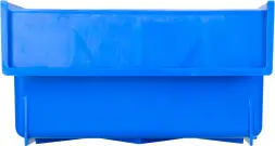 Контейнер полочный пластиковый, 500x185x100 мм, 9.25 л, синий [6004]