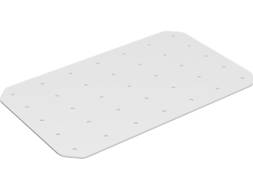 Гнет пластиковый 1090х660х10 мм для крупногабаритных контейнеров SD-BOX, белый [1208]