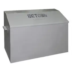 Ящик для ветоши КДВ-1 0,1 м3 600x400x500 мм Серый