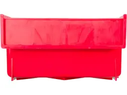 Контейнер полочный пластиковый, 500x185x100 мм, 9.25 л, красный [6004]