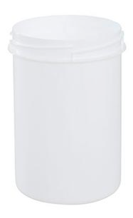 Ведро пластиковое цилиндрическое Вц-1 1 л, белое, для пищевых продуктов