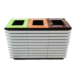 Урна &quot;Горизонт-3&quot;, с емкостью 3х60 л