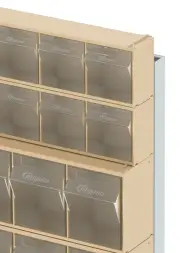 Стойка бежевая настенная/настольная Стелла-техник 401-00-02-02-B