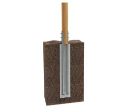 Закладная деталь HARDWOOD 130-150 L-1500