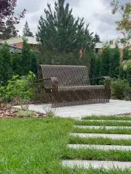 Скамейка стальная «Раструм»